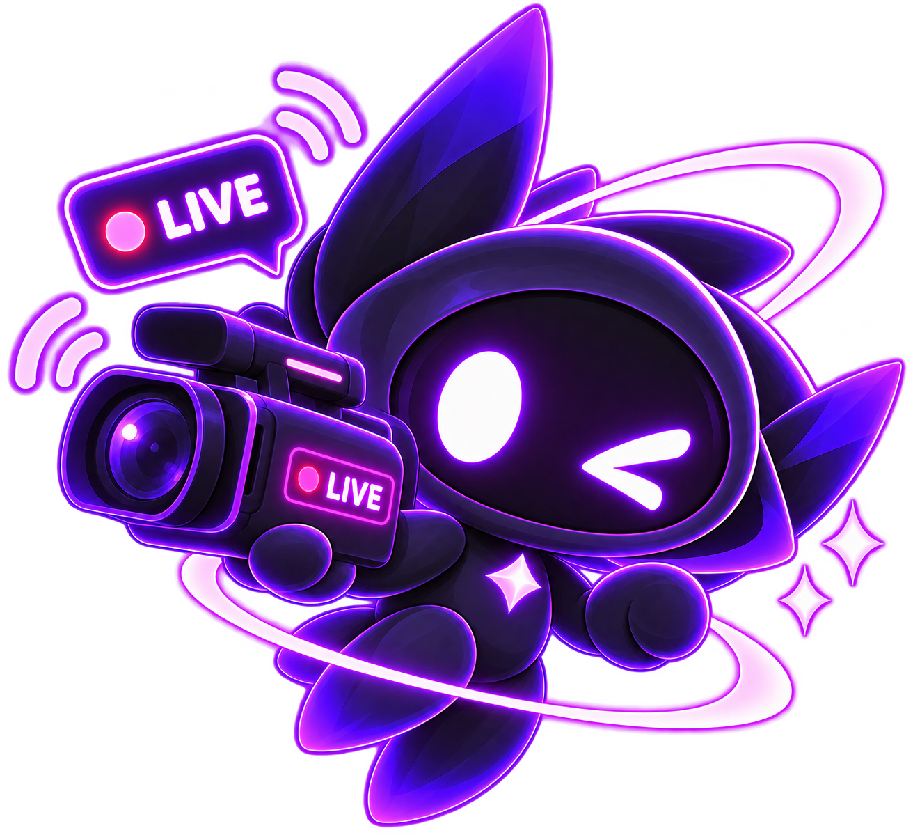 Kaoli em uma transmissão ao vivo